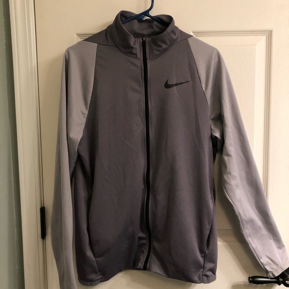 Nike Other - Gray Nike Dri-Fit Zip Up Jacket Mens Small